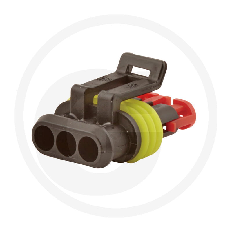 Superseal Flachsteckhülse - 3-polig