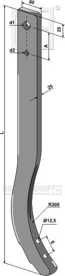 BL28970 Schwergrubberstiel - 720 mm