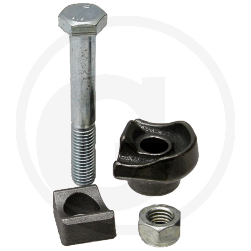 Complete tine mounting kit - suitable for Claas W/WA-S 400 / Bautz WR series