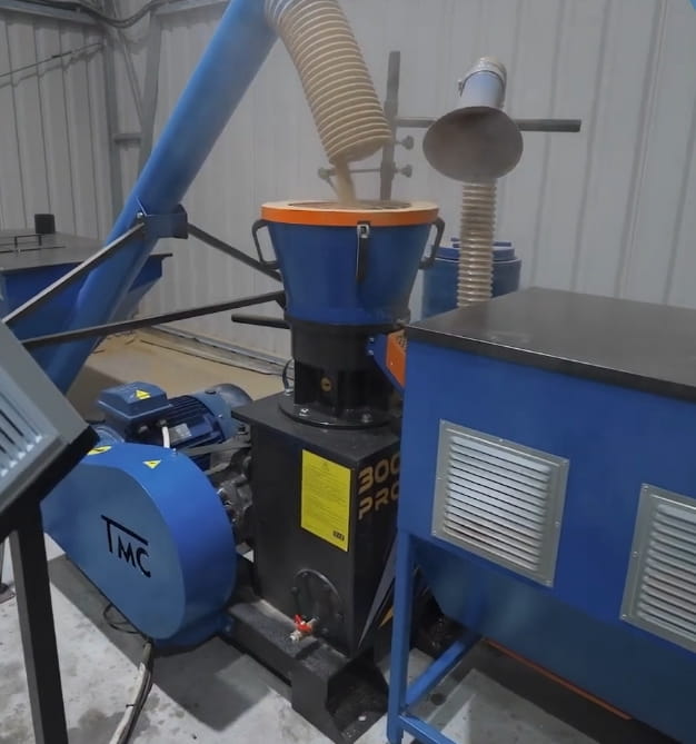 Pelletieranlage DUO PRO 1400 kg/h – Hochleistungs-Produktionslinie für Pellets & Futtermittel | 67 kW