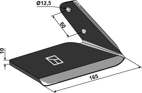 BL22768 Ersatzflügel rechts - passend zu Farmet 3013010 / 3004184 / 3003293