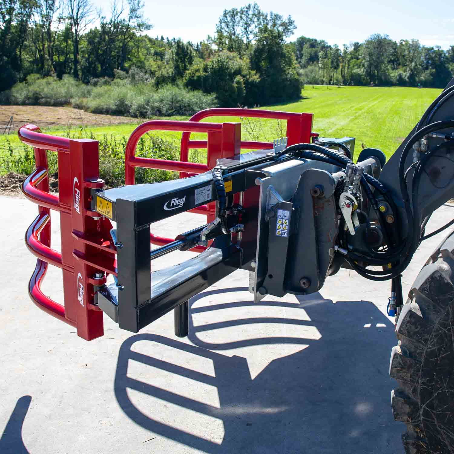 Fliegl Ballenzange Duplex Euronorm – Rundballenzange 1000–1700 mm