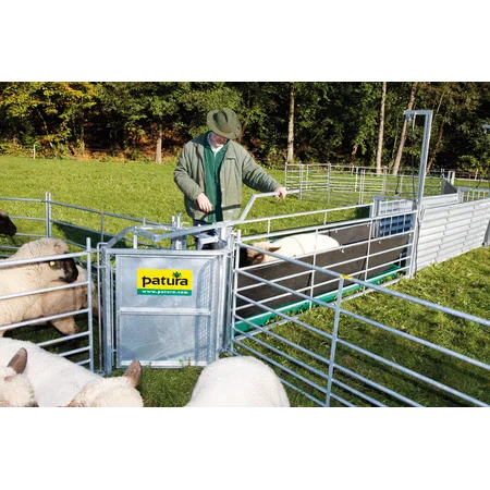 Patura 2-Wege-Stop-Sortiertor | für Schafbehandlungs- und Sortieranlagen