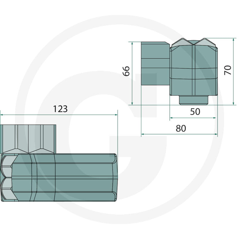 Carbide Hammer left hard metal - suitable for Berti EFX/DT