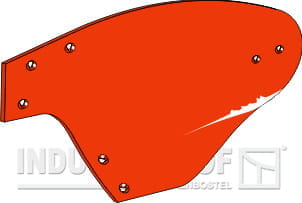 BL32162 Streichblech-Hinterteil - links