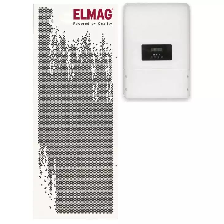 ELMAG 16 kWh battery storage system with 10 kW hybrid inverter – parallel operation, optional emergency power, incl. neoom BEAAM & NTUITY