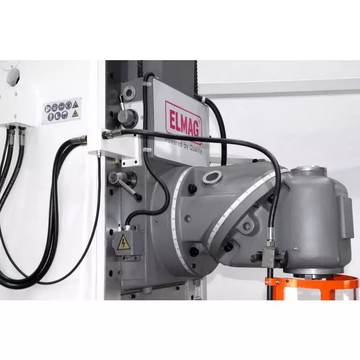 Elmag Universal Fräsmaschine UFM 2100 – 200 mm Fräsleistung, 7.500 W Leistung, Servoantrieb