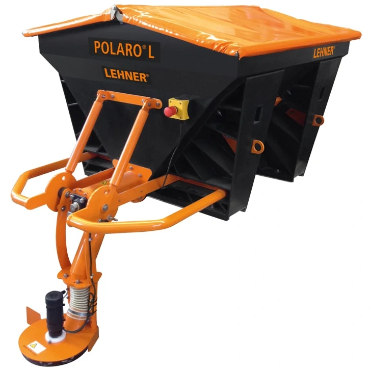 LEHNER saleuse hivernale POLARO L en acier inoxydable – pour grandes interventions