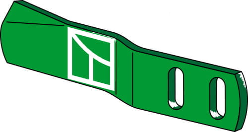 BL30832 Streichblech-Verlängerung R - passend zu Kverneland KK053387