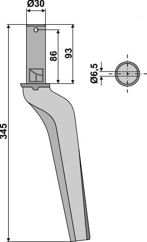 BL6138 Kreiseleggenzinken - passend zu Krone 490266