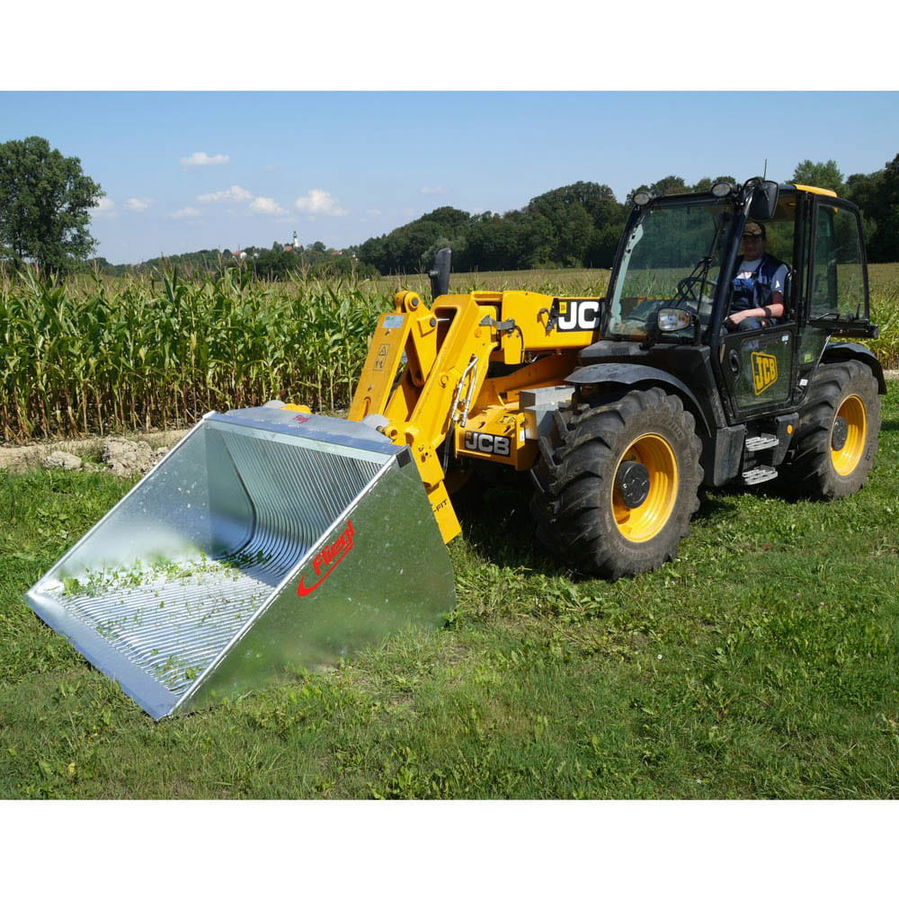 Fliegl Kartoffelschaufel für Rad- oder Teleskoplader | Verzinkt & robust | Landwirtschaft