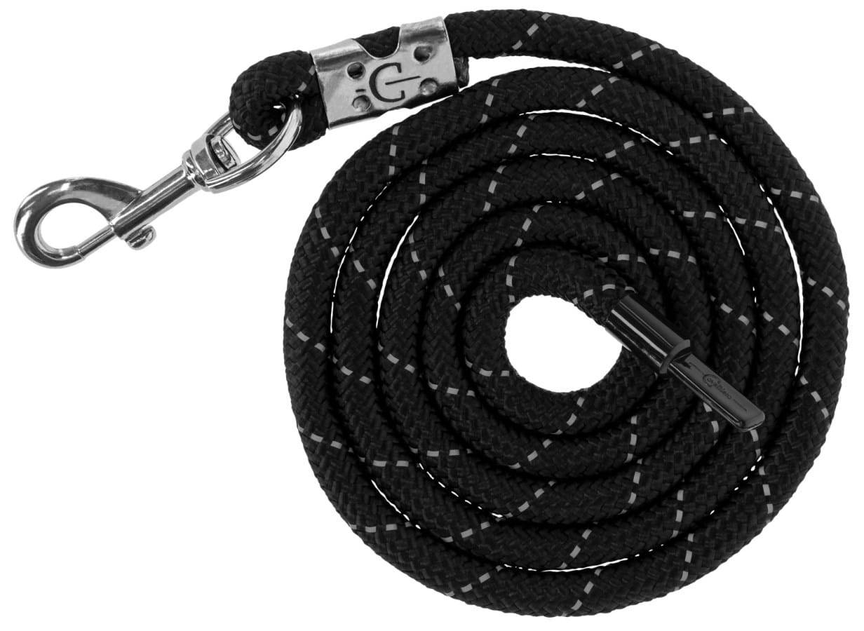 Kerbl Reflective Lead Rope | Reflective Yarn | Carabiner or Panic Hook