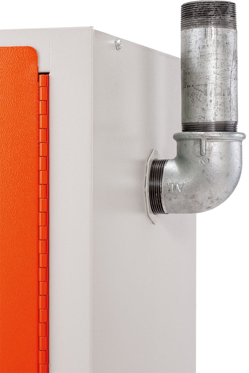 CEMO Adapter für Entlüftungsleitung für Akku-Lagerschrank