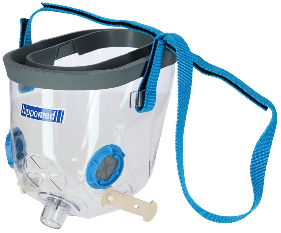 HippoMed AirOne Flex Inhalation Mask | incl. accessories - for horses