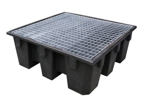 EMP Auffangwanne für 4 Fässer - 450 L