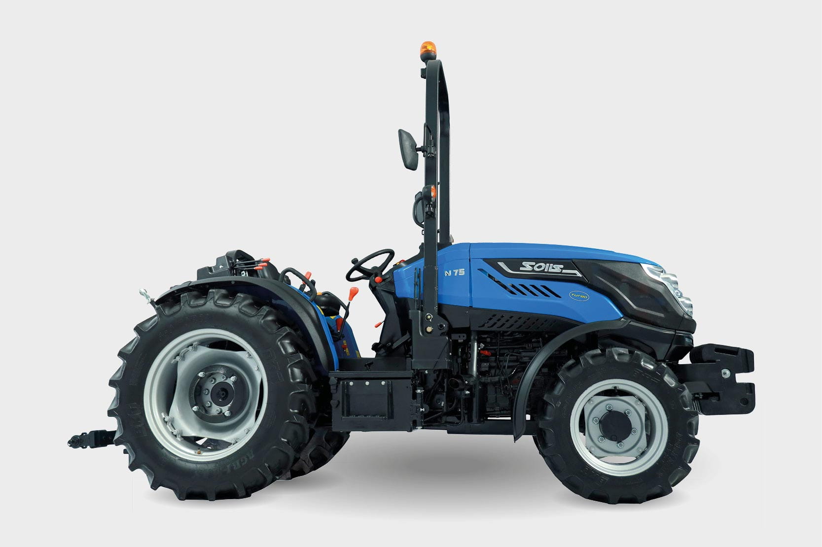 Solis 75 NT Stage V Carraro – Schmalspurtraktor mit 75 PS & 12+12 Getriebe