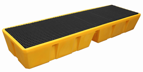 EMP Auffangwanne für  4 Fässer lang / schmal – 450 Liter