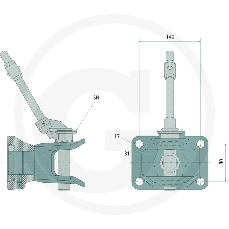 Walterscheid Flanschkupplung