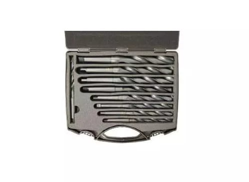 HSS-Bohrerkassette MK 2 / MK 3 – 9-teilig 14,5–30 mm | Profi HSS-Bohrer Set