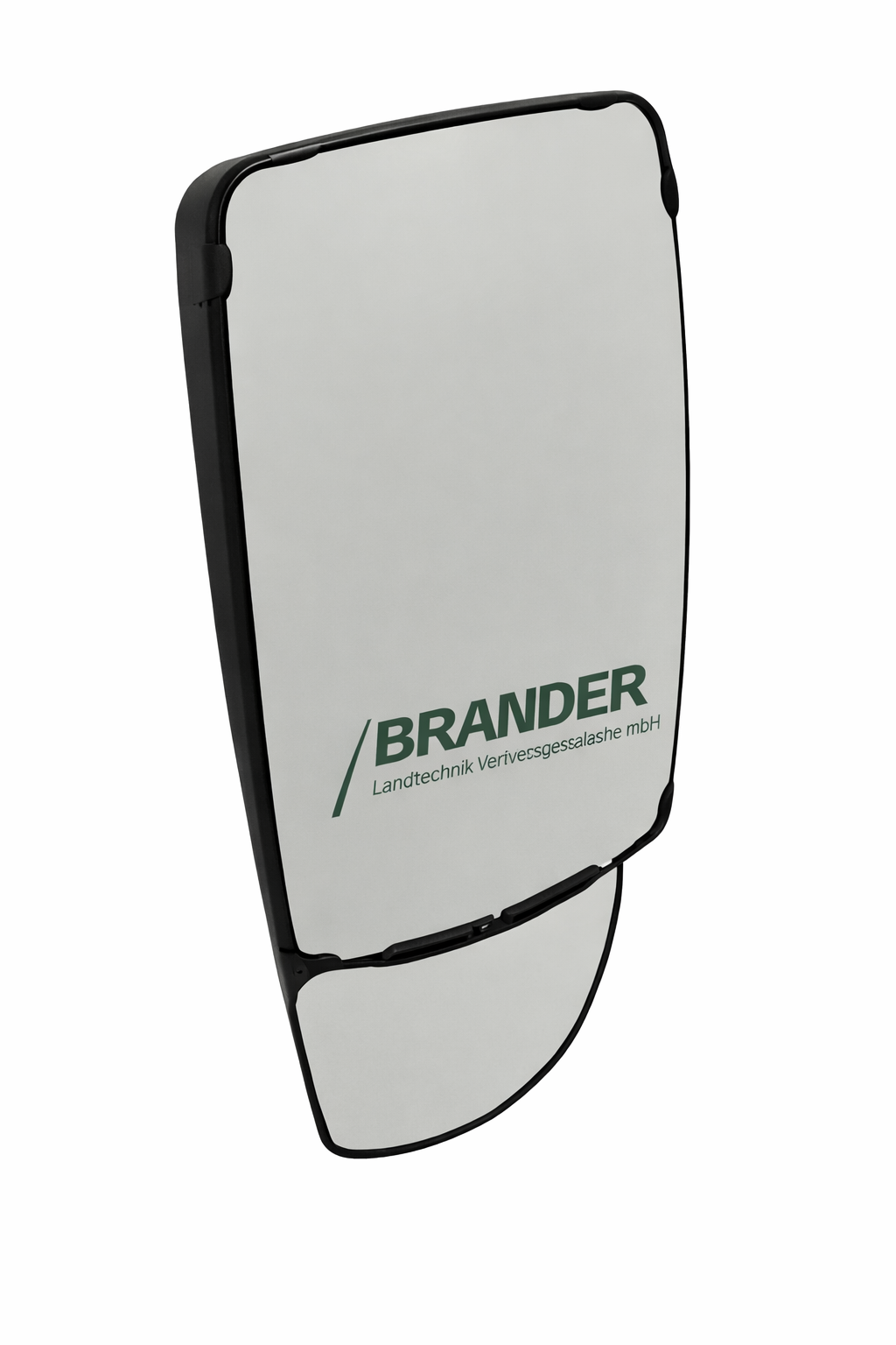 Mirror head 381x230mm - suitable for Weidemann / Kramer