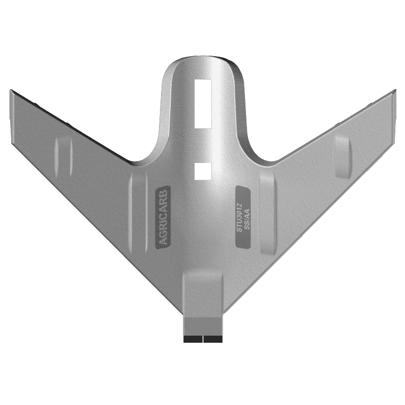 AC - Gänsefußschar Universal - Ø12 - Breite 300 mm - Monoblock