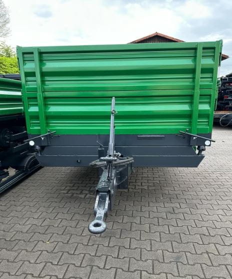 Single-axle combination trailer, low loader/tipper - 8 T / 450x230 cm
