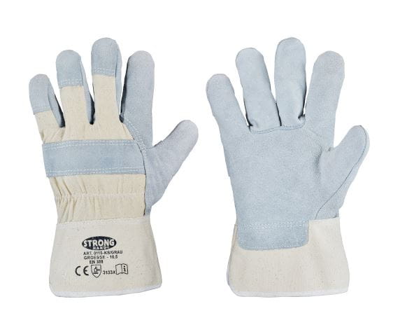 STRONGHAND Rind-Spaltleder Arbeitshandschuhe