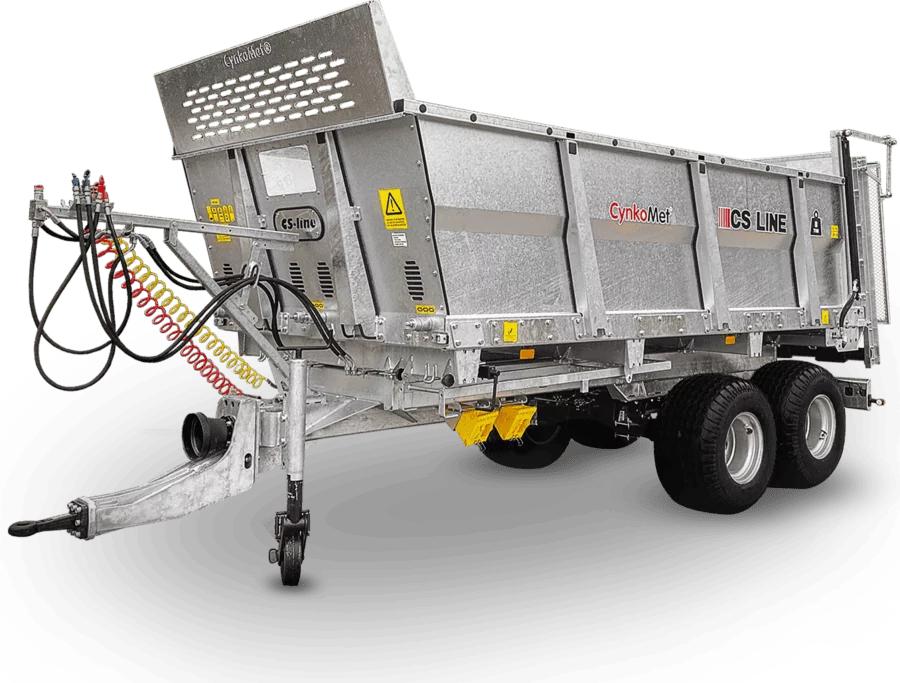 Cynkomet Miststreuer CS Line 8.000 kg, S355-Wände, Tandemachse