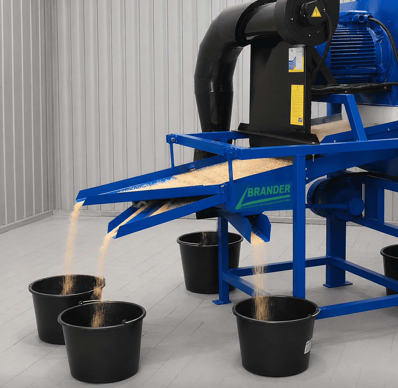 Feed machine up to 400 kg/h - 400V / 6.25kW