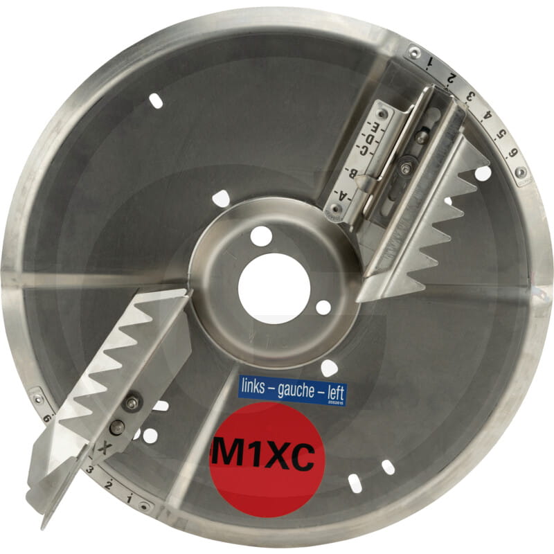 Rauch Wurfscheibe kpl. Links M1XC - MDS 10.1, 11.1, 12.1, 17.1, 19.1