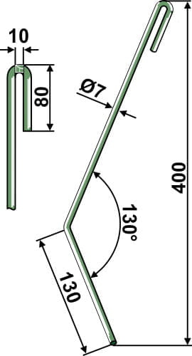 BL29089 Striegelzinken R - passend zu Amazone 3743300