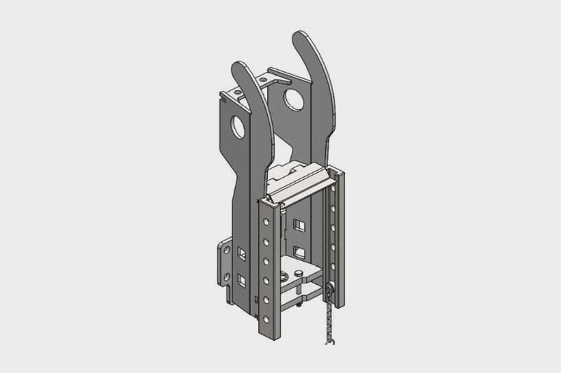 Scharmüller height-adjustable bearing block - Solis 26 9+9 / HST