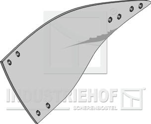 BL31612 Streichblech-Hinterteil - links