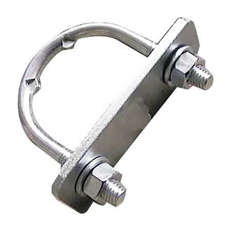 Patura Befestigungsbügel, für Pfosten 1 ½" - 2", mit Verstärkungsplatte