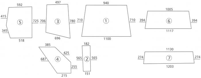 BL17162 Heckscheibe unten