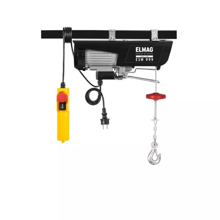 500/999 kg incl. pulley – ESW 999 electric winch