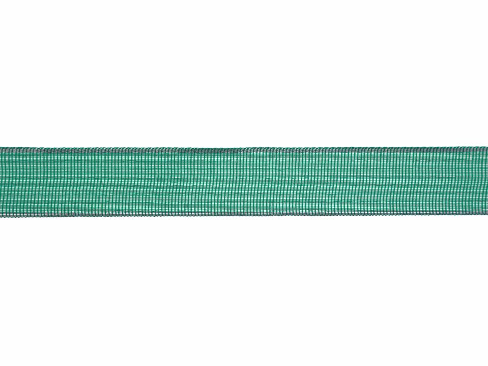Band EconomyLine, 200m, 40mm grün/grau, 8x0,16mmSSW, Recycling
