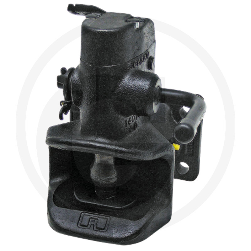 Rockinger Flanschkupplung Tiefmaul - 2000kg, schwarz