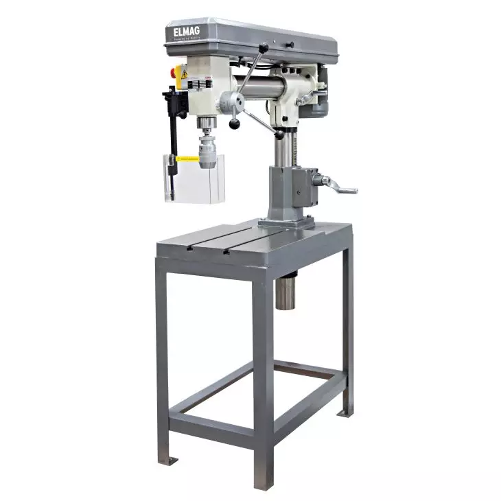 Elmag Radialbohrmaschine 16 mm | 2.800 U/min | 400 V | Ausleger & Top-Speed