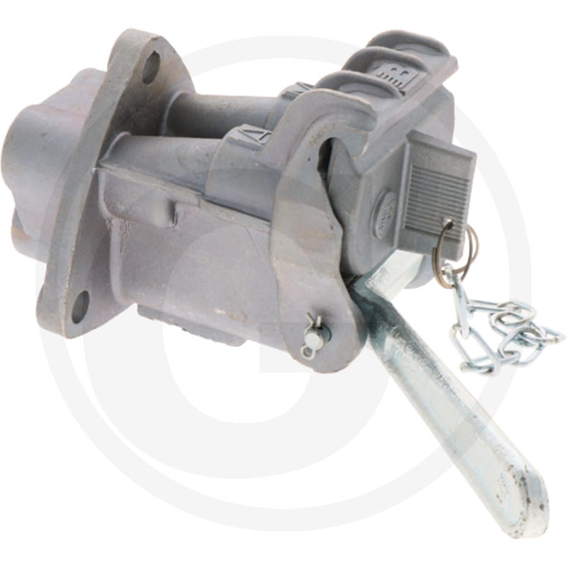 CUNA Kupplung für Zugmaschine ohne Schlauchanschluss und Hebel links Ø 18 x 1,5 mm