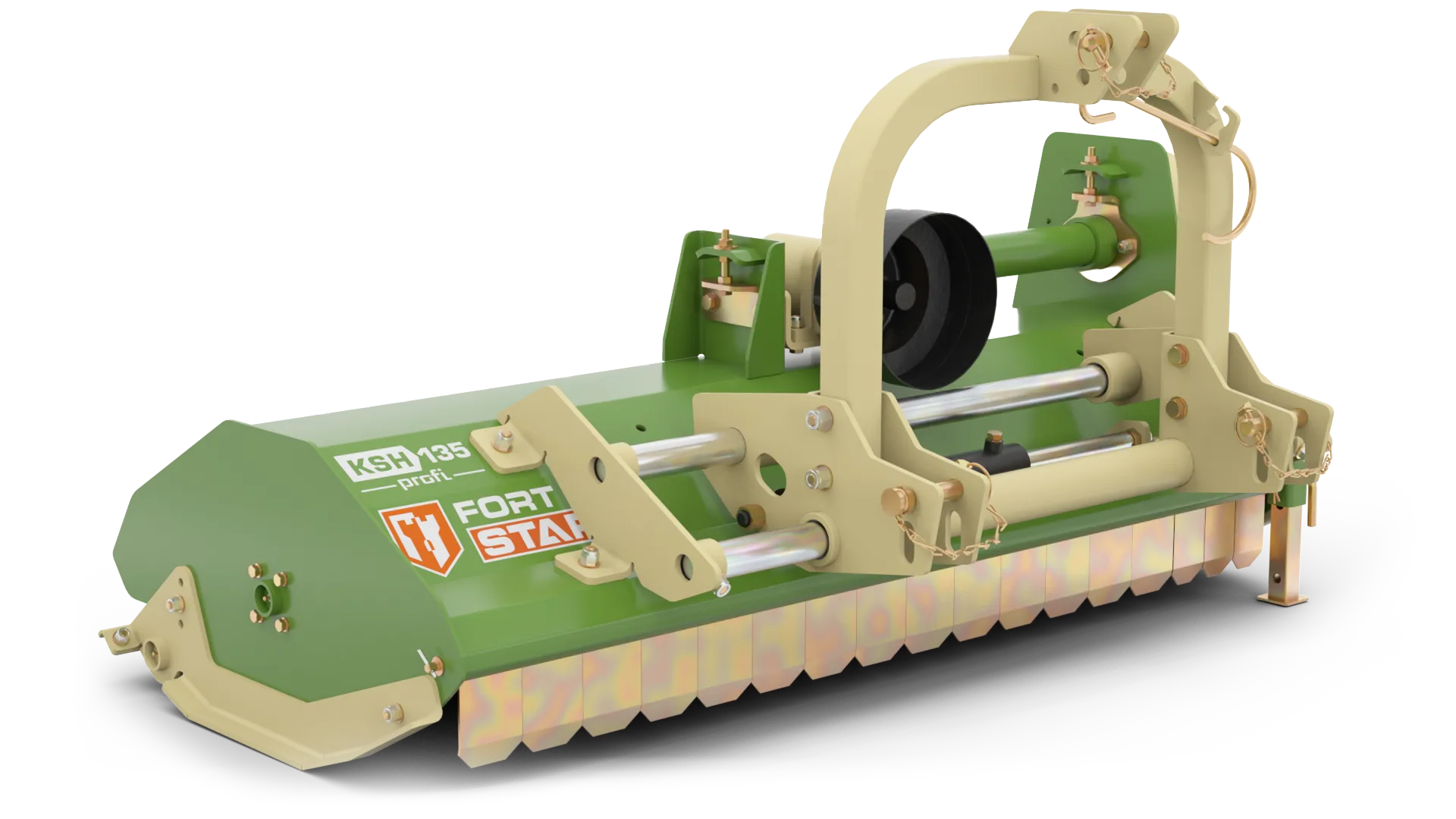 Heckmulcher Stark KS 135H Profi – 1,35 m Schlegelmulcher mit hydraulischer Seitenverschiebung
