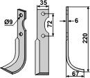 BL4926 Fräsmesser CAS-06R