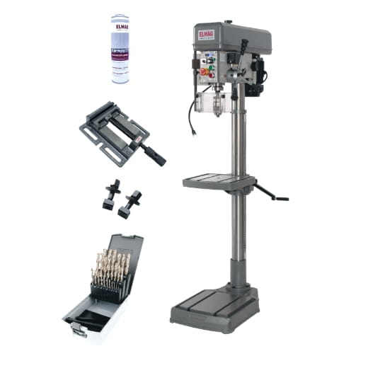 BLE16038 Elmag Säulenbohrmaschine Keilriemen Set - 400V / 750W / Bohrleistung Stahl 32mm
