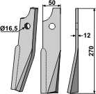 BL5416 Rotorzinken, rechte Ausführung - passend für Kuhn 519338