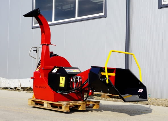 Remet RT690RH wood chipper with its own hydraulic system – Hydraulic disc chipper for wood up to 130 mm