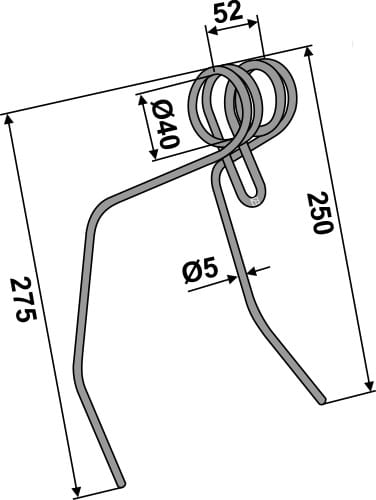 BL29080 Striegelzinken - passend zu Accord AC494813