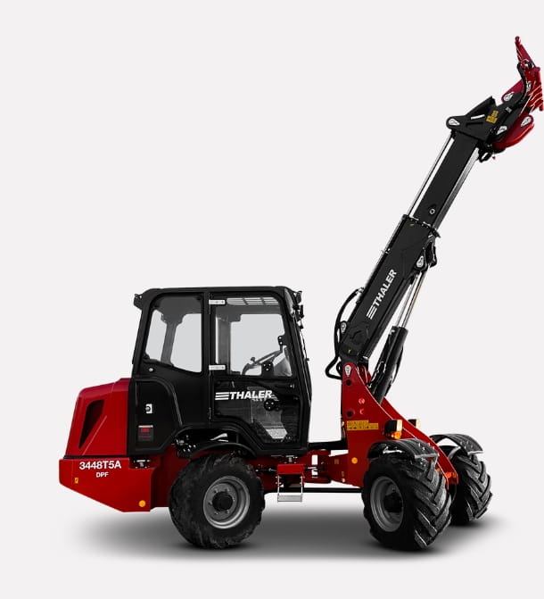 Thaler 3448 T-5A telescopic wheel loader - 48 HP Yanmar, 2500 kg lifting capacity, innovation & power