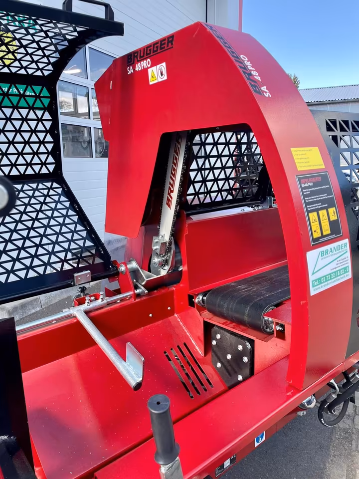 BRUGGER Sägespaltautomat SA48 PRO Benzin 14 PS | 48 cm | 20 t Spaltdruck | Profi Brennholzautomat