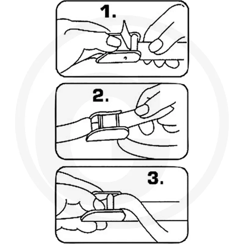 2x ladder strap - 1m