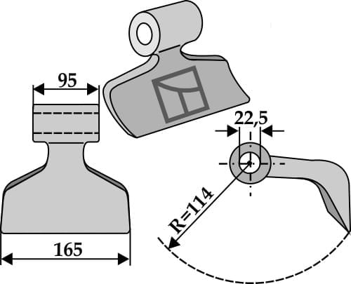 BL4027 Hammerschlegel - passend zu Tortella 2779702